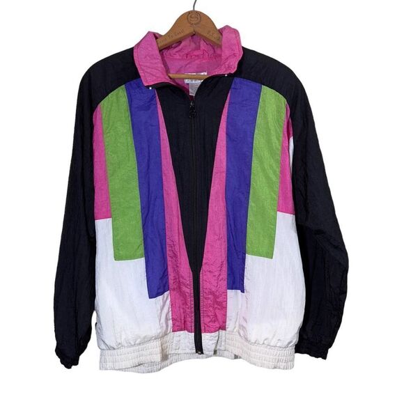 Vintage 80’s Lavon Windbreaker Jacket - Picture 1 of 7